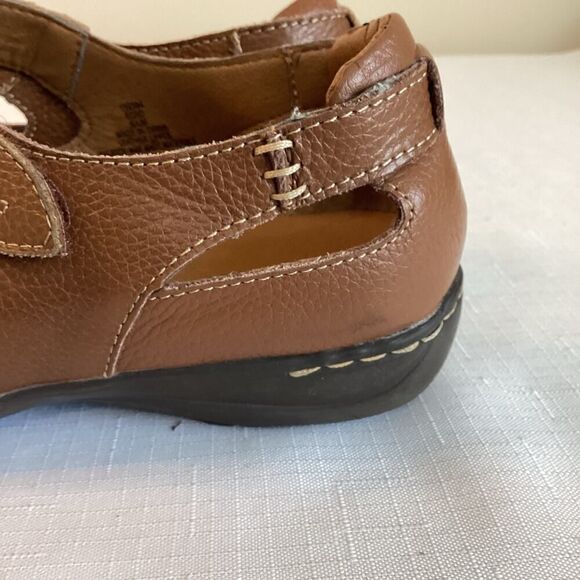 Bjorndal Echo Dark Tan Leather Women's Size 6 1/2 - Picture 12 of 12